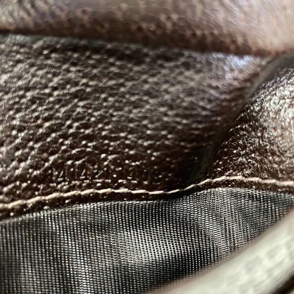 GUCCI BIFOLD MONOGRAM WEBLINE GG WALLET VGC - Picture 12 of 14